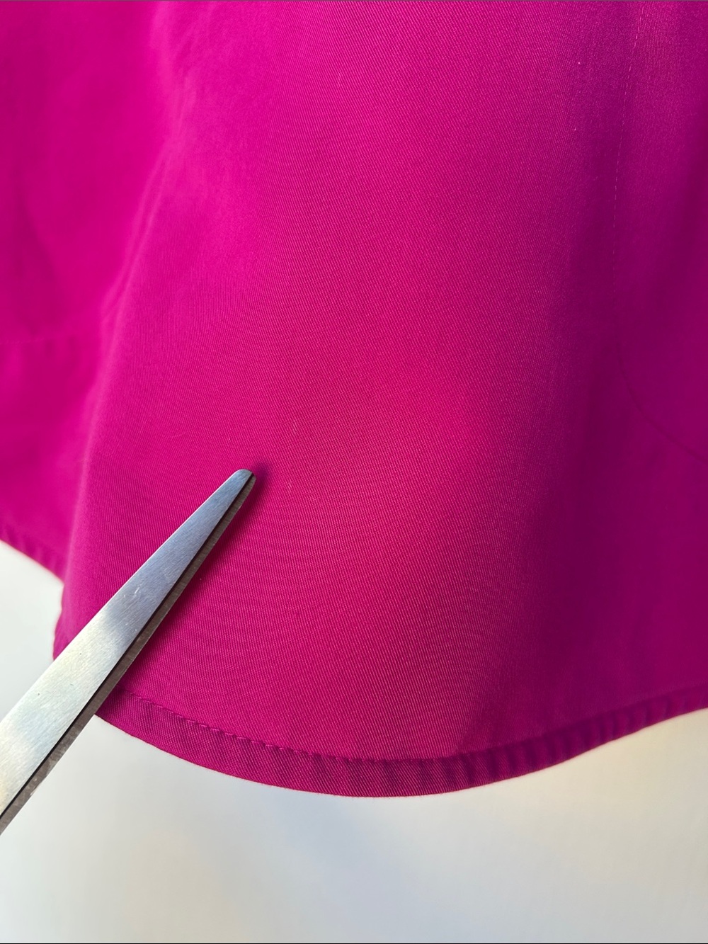 Figs Rafaela Magenta Cap-Sleeve Oversized Scrub Top XXS - Picture 5 of 5